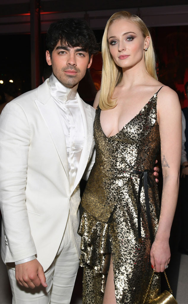 Joe Jonas, Sophie Turner, 2019 Vanity Fair After Party, 2019 Oscars, After Party